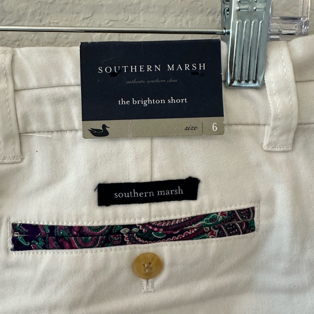 NWT Southern Marsh Brighton White 6 Women’s shorts - Picture 6 of 11